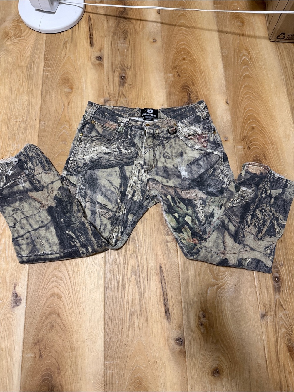 Camo Print Jeans - Realtree Style by mossy oak size 36/30